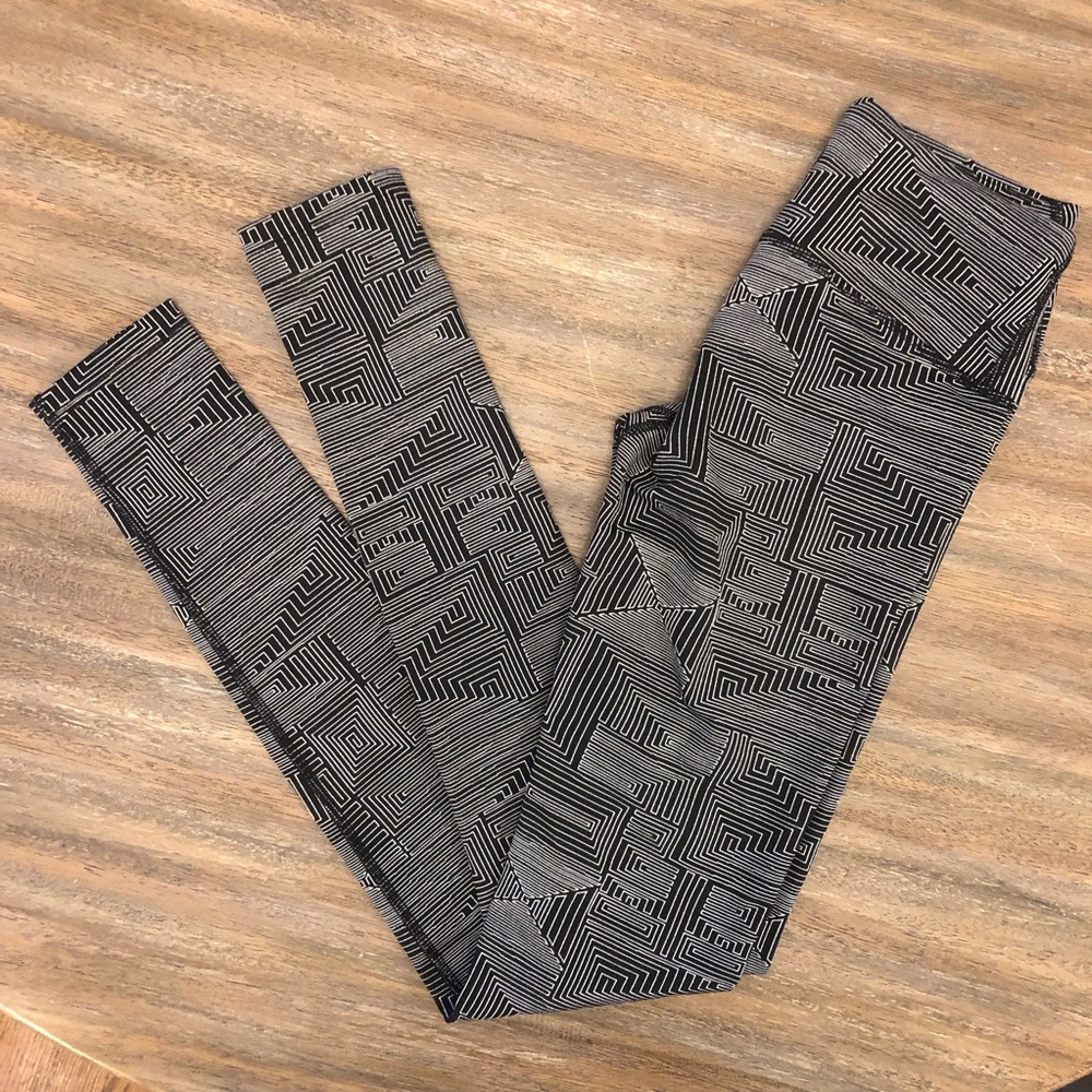 Splits59 Pure Barre Leggings Black & White - Picture 7 of 9